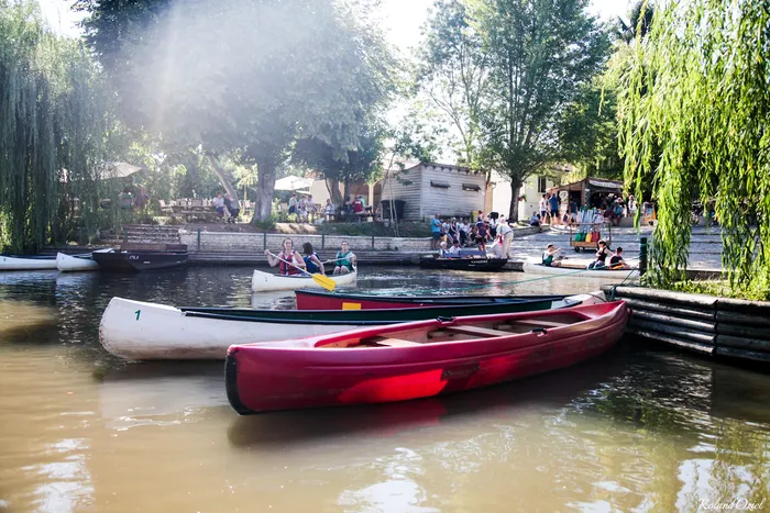 La venise verte avec des barques pour les activites nautique
