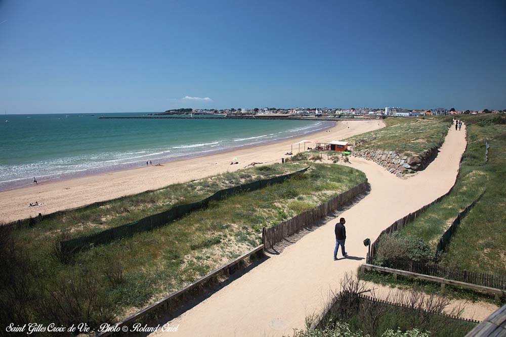 saint gilles croix de vie et ses plages de sable fin en Vendée